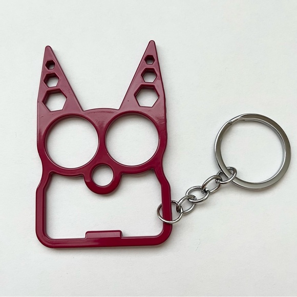 Cat Self Defense Keychain Metal - Picture 12 of 15
